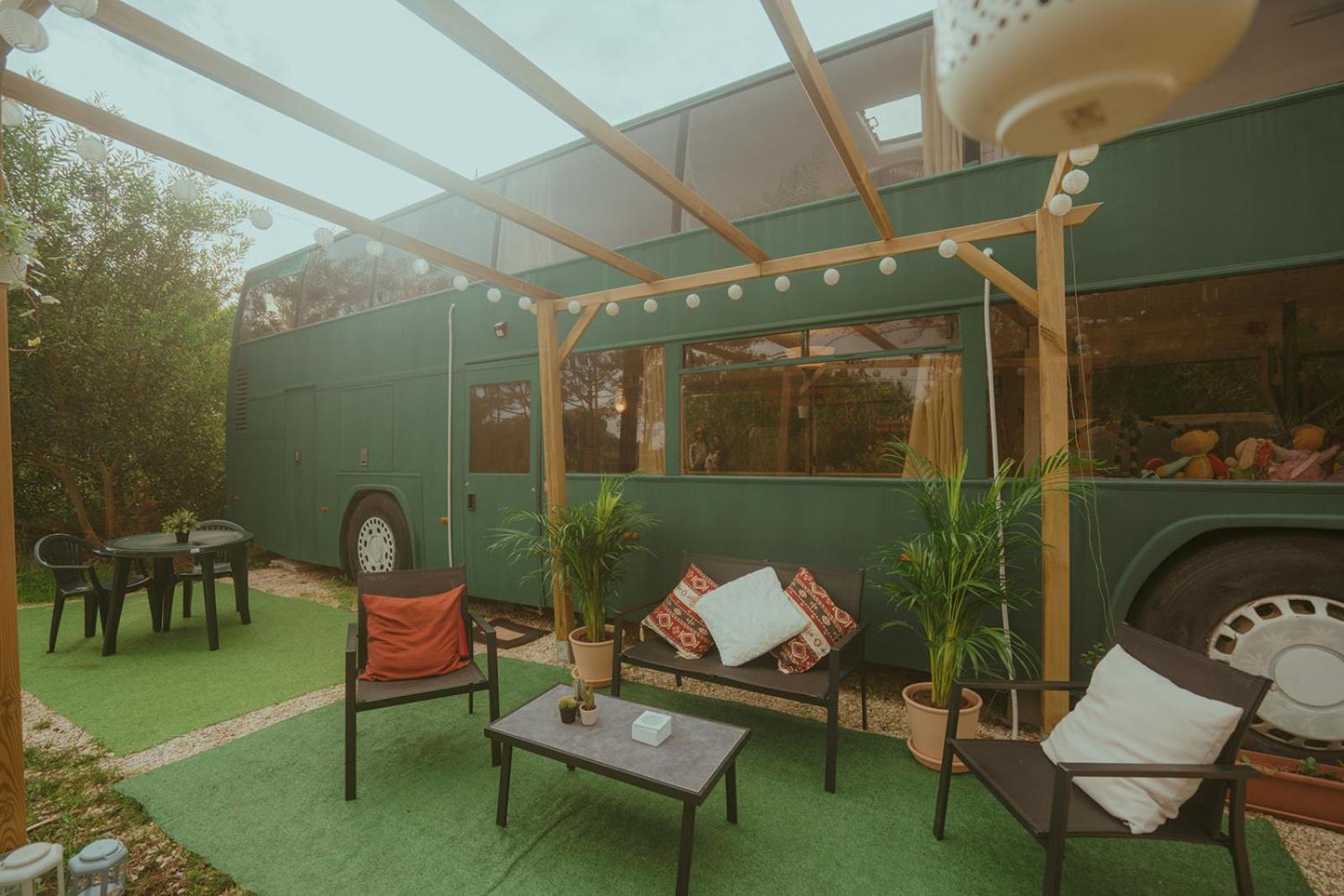 The Amazing Inacio Bus Converted Home ซินตรา ภายนอก รูปภาพ
